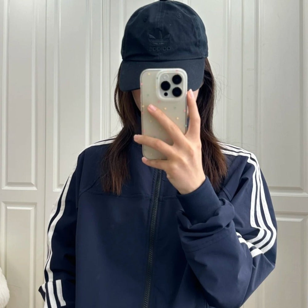 Track Jacket with White Stripes for Women - Livia